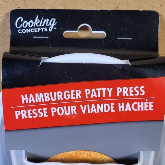 Cooking Concepts Hamburger Patty Press- NIP - Picture 2 of 4